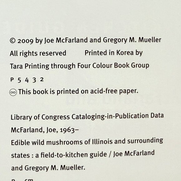 Edible Wild Mushrooms Of Illinois & Surrounding States - Univ. of Illinois Press - Picture 6 of 10